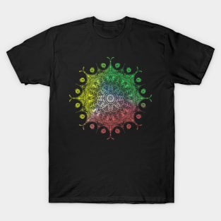 48. Rainbow Mandala T-Shirt